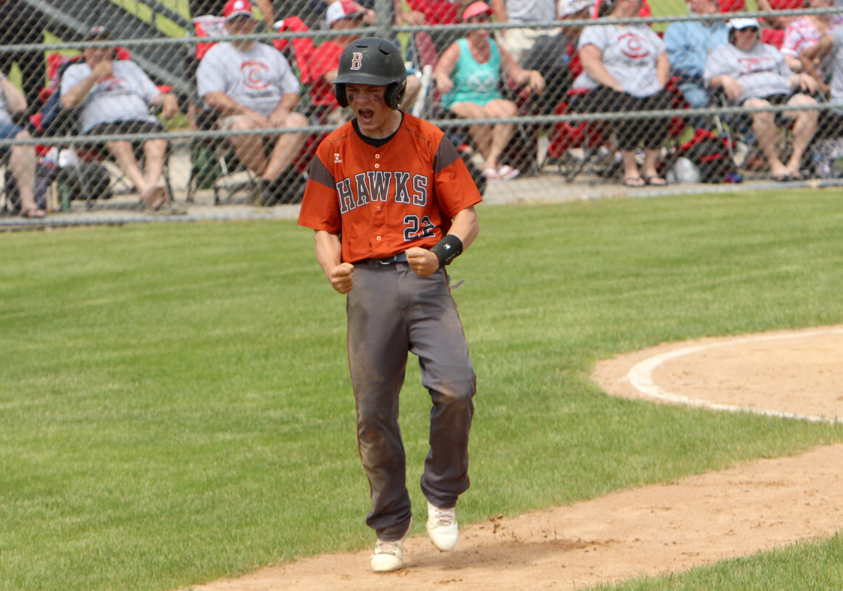 Bloomer baseball vs Cumberland at Casper Park 6-4-19